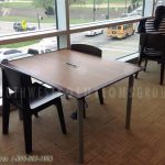 Modern library furniture reading table outlets