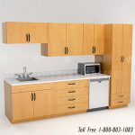 Modular break room casework furniture cabinets ssg br10 3 l