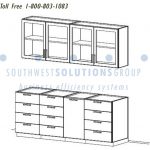 Modular casework lab furniture