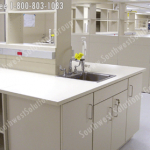 Modular lab furniture medical laboratory furniture millwork cabinets