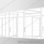 Modular moveable lightline wall rendering