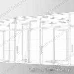 Modular moveable lightline wall rendering