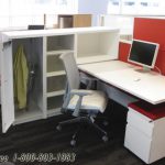 Modular steel locker hanging closet