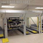 Motorized stacking hospital bed lifts