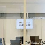 Movable glass wall system