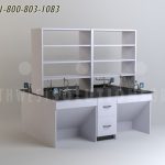 Movable laminate lab casework bim revit modeling ssg lb07 2 l dw