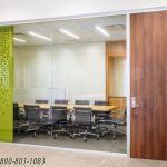 Moveable demountable glass office walls