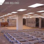 Moveable high capacity shelving systems