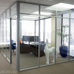 Moveable office demountable wall systems