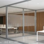 Moveable office wall systems demountable glass