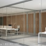 Moveable office wall systems framed solid frameless