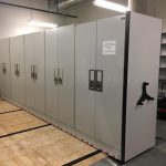 Museum cabinet sliding cabinet storage archive