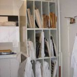 Museum cabinet till storage collection processing room archives