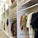Museum cabinets garment hanging racks clothes cost