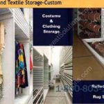 Museum storage cabinets textile racks garment shel
