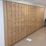Music instrument storage lockers band department