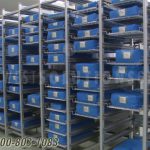 No stacking surgical tool pack storage racks