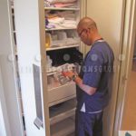 Nurse patient server hospital storage sterile storage