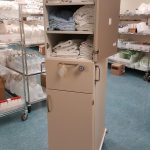 Nurse server cabinet cart patient supply management scaled