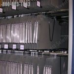 Oblique rails file folder hanging storage