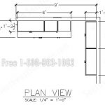 Office casework cabinetry plan view 54065 fp 1