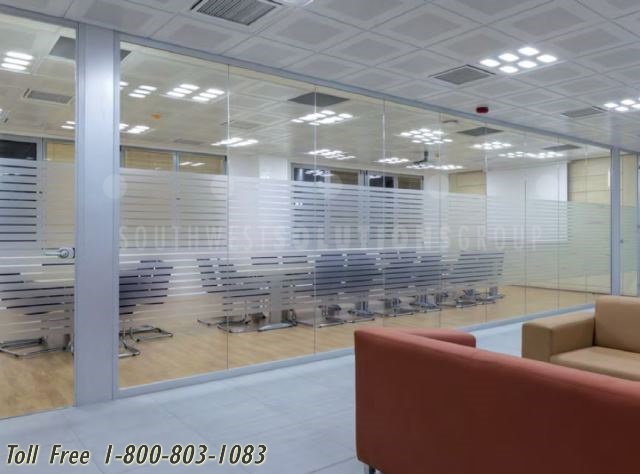 Demountable Partition Walls & Integrated Storage Cabinets | Solid Glass ...