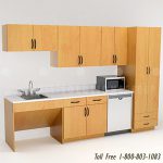 Office employee modular laminate casework ssg br10 4 l