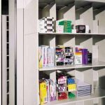 Office supply shelves record box storage racks