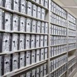 Open box shelves filing accounts payable shelving