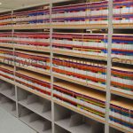 Open file shelves medical chart shelving texas oklahoma arkansas kansas tennessee