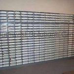 Open shelf filing deed book record shelving