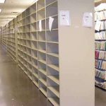 Open shelf filing document storage shelving