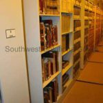 Open shelf filing shelves rare book shelving