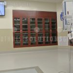 Operating room medical product cabinetry thermofoil doors surgical suite storage cabinets