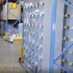 Order picking station organizer system warehouse