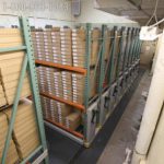 Otolith storage on activrac mobile warehouse racks