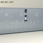 Package delivery electronic lockers 24 7 pickup pc7 86 combo