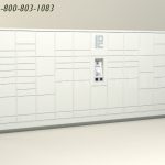Package parcel electronic delivery lockers pc7 86 combo