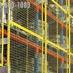 Pallet rack wire fencing safety panels hazard protection barriers osha