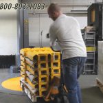 Pallet stretch wrapping machines