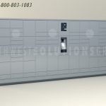 Parcel package pickup electronic lockers pc7 66 combo