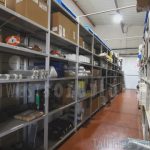Parts storage shelving racks