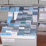 Pathology glass slides storage carousel drawers