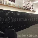 Percussion brass winds instrument band lockers