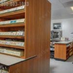 Phamacy casework modular millwork furniture dispensing medicine shelving