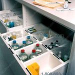Pharmaceutical drawer cabinet storage casework movable modular lab casework furniture tx ok ar ks tn