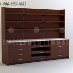 Pharmacy laminate casegood storage bim revit design ssg ph09 5 l em