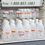 Pharmacy storage cabinet trays locking