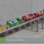 Picking production supply storage automated buffer
