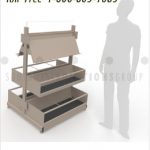 Picture book browsing bin system double face shelving 48h 36w 34d